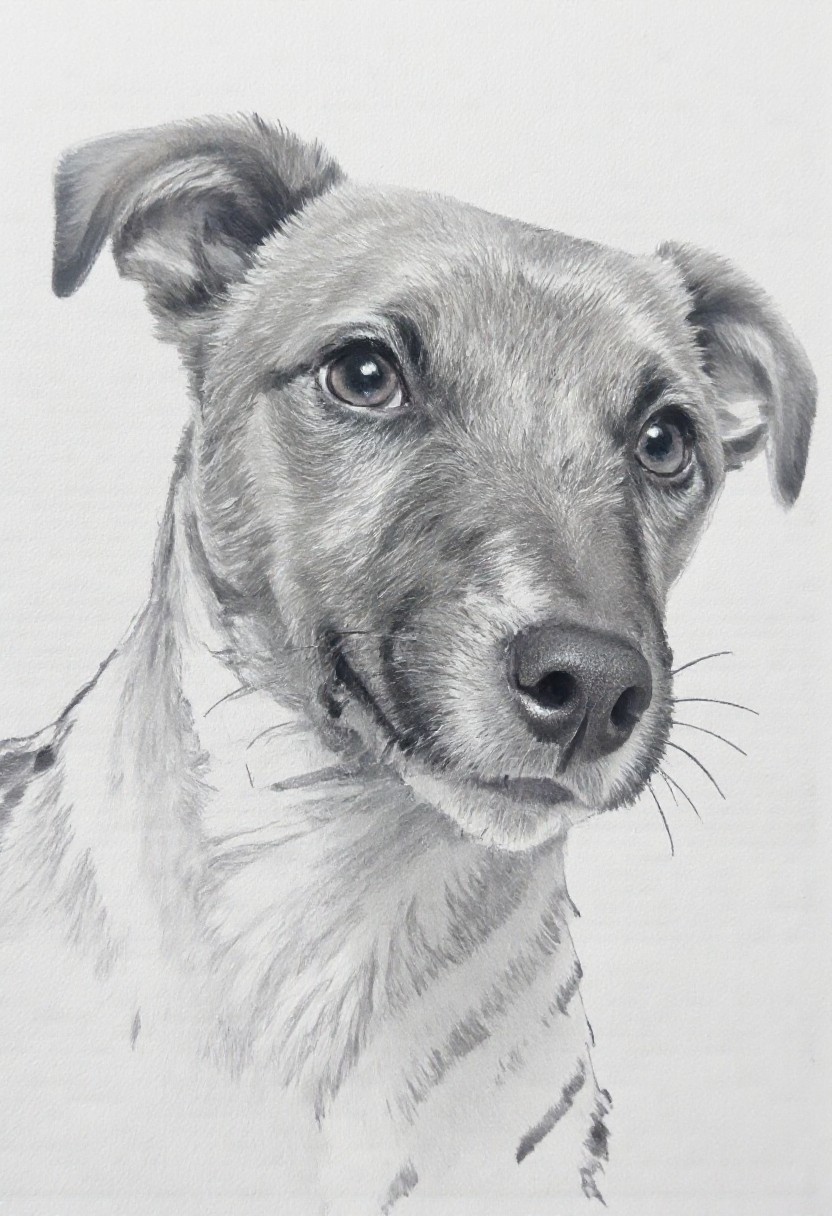 ペットのAIアート作品例 6