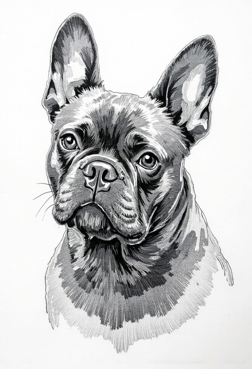 ペットのAIアート作品例 14